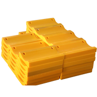 Pièces usinées CNC sur mesure en UHMWPE, glissières en nylon, blocs amortisseurs haute résistance à l'usure