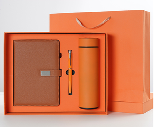 مجموعة هدايا شركات فاخرة معدنية مطبوعة بالنقش مع شعار مخصص، هدية تذكارية للأعمال ليوم الأب ورأس السنة الجديدة - Product Image 3