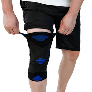 Nouvel appareil de soutien pour le genou, genouillère de sport, sangle de fitness, support à ressorts de compression, protection pour les articulations de course à pied. - Product Image 1