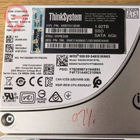 4XB7A13636 01PE339 SFF S4610 1,92 To 2,5 pouces SATA 6 Gbit/s SSD à échange à chaud pour serveur de centre de données ThinkSystem Bid