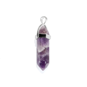 Colgante <span class=keywords><strong>de</strong></span> Jade Blanco Hexagonal Curativo, Colgante <span class=keywords><strong>de</strong></span> Cristal en Forma <span class=keywords><strong>de</strong></span> Bala, Colgantes <span class=keywords><strong>de</strong></span> Piedra <span class=keywords><strong>de</strong></span> Cuarzo Puntiagudos - Product Image 6