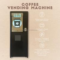 Distributeur automatique de café portable haute puissance à écran tactile intelligent modèle HM-C01, paiement par carte