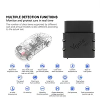 Vgate VLinker MC+ ELM327 Bluetooth 3.0 OBD 2 OBD2 ELM 327 Wifi, Herramienta de Diagnóstico para Automóviles con Android/iOS, Escáner Automotriz, PK OBDLINK V 1 5