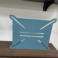 Panneau de modestie plaque d'acier d'écran de poste de travail personnalisée par usine professionnelle pour une installation facile d'atelier de bureau à domicile