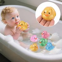 25 mini-canards flottants en plastique qui couinent, jouets de bain en vrac, unisexe, 0-24 mois, fête prénatale, enfants, tout-petits, fête d'anniversaire