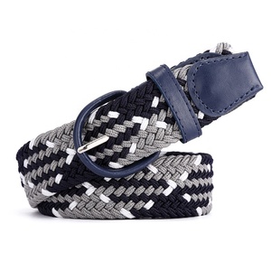3516 Wholesale Fashion Braided <strong>Elastic</strong> <strong>Belts</strong> Canvas <strong>Elastic</strong> Stretch Colours Woman <strong>Belt</strong> - Product Image 3