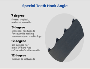 Tùy chỉnh HSS M42 bandsaw Blade lưỡng kim ban nhạc Lưỡi cưa cho gỗ nhôm kim loại thép không gỉ - Product Image 5