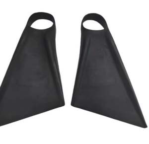 Aletas <span class=keywords><strong>de</strong></span> Entrenamiento <span class=keywords><strong>de</strong></span> Goma con Talón Abierto para Buceadores y Nadadores, Producto <span class=keywords><strong>de</strong></span> Eficiencia Mejorada - Product Image 2