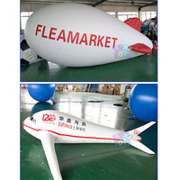 XIXe JOUETS Publicité Extérieure Ballons Zeppelin Hélium Gonflables Personnalisés Modèles de Dirigeable Hélium RC
