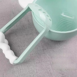 Baby Grinding Bowl <b>Set</b> Safe Baby Manual Food Grinder and Bowl Infant Fruit Puree Grinding <b>Tools</b> Toddler Feeding Supplies - Product Image 4
