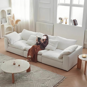 Sofá Seccional Moderno de Lujo para Sala de Estar, Tapizado en Terciopelo, Forma Rectangular, 2 y 3 Plazas, <span class=keywords><strong>Esquinero</strong></span> sin Estructura - Product Image 5