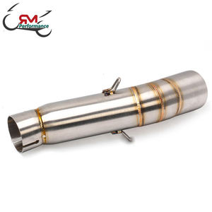 รถจักรยานยนต์ไอเสียกลางท่อเชื่อมต่อสำหรับฮอนด้า<span class=keywords><strong>2012</strong></span> 2013 2014 2015 <span class=keywords><strong>CBR500R</strong></span> CB500X CBR400R CB400X ระบบไอเสีย - Product Image 3