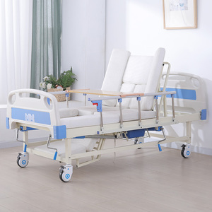 Lit d'hôpital STKY avec matériau métallique, garantie de 5 ans, conçu avec une toilette - Product Image 2