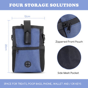 Borsa da addestramento per cani Nobleza alla moda custodia per Snack per animali domestici per allenamento all'aperto campione gratuito di peso personalizzato per cani e gatti - Product Image 4