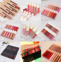 Terbaik penjual pribadi Label Custom Makeup Vegan kosmetik tahan air Matte Lip Gloss tahan lama lipstik cair