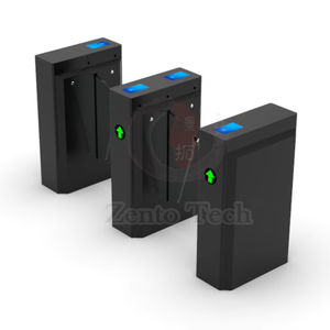 Zento Brushed Anti-Tailgating QR Code Escaneo Acceso de doble dirección Color Slecting Flap Gate Torniquete Barrera - Product Image 2