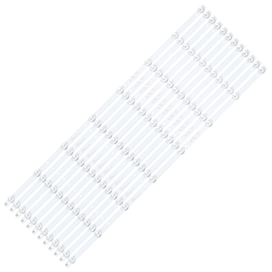 12 Pièces Bandes <span class=keywords><strong>Led</strong></span> Pour <span class=keywords><strong>65</strong></span> pouces Tv 4708-K65WD8-A1213K01 A1 K650WD7159040 pour <span class=keywords><strong>Philips</strong></span> 65PUF6031/T3 65PFF5455/T3 8 Lampes - Product Image 1