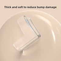 Protectores de Esquinas Transparentes y Suaves para Mesas, Tamaño Personalizable