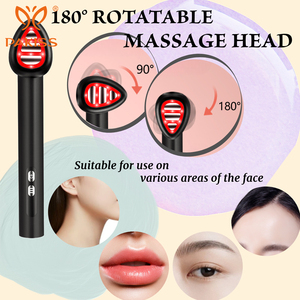 PAKISS แท่งนวดรอบดวงตา 7 สี พร้อม EMS ไมโครเคอร์เรนท์ ระบบสั่นสะเทือนความถี่สูง ประคบร้อน 42 องศาเซลเซียส ชาร์จผ่าน USB วัสดุ ABS สแตนเลส - Product Image 6