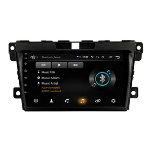 9 Inch Android 10 Multimedia Mobil Pemutar Dvd Auto Radio Gps Navigasi untuk Mazda Cx-7 2007 -2014