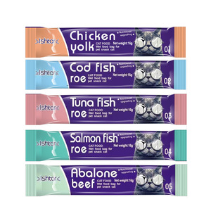Alimento Húmedo para Gatos, Fácil de Digerir, con Yema de Huevo de Gallina y Huevas de Salmón, en Caja Completa, para Gatitos, Envío Directo - Product Image 1