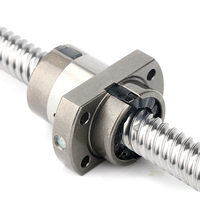 Kit de vis à billes YIDI Heavy Duty Dfu 2510 avec double écrou, matériau GCr15, grade C7/C5/C3, longueur 0-6000 mm pour machine CNC