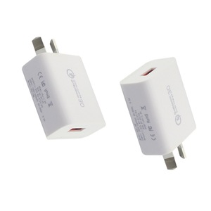 cargador USB QC3.0 cargador de pared de teléfono móvil para iPhone <span class=keywords><strong>X</strong></span> Xiaomi Mi 9 Tablet iPad EU QC carga rápida - Product Image 1