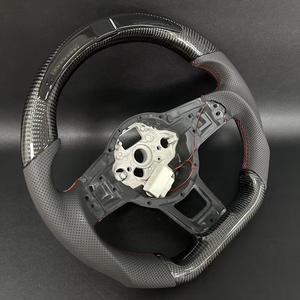 GTI Volant en cuir VW/Volkswagen pour <span class=keywords><strong>Golf</strong></span> 6 <span class=keywords><strong>7</strong></span> R Series Passat B8 Mk7 MK8 Arteon/CC Jetta Series Models Volkswagen Car - Product Image 3
