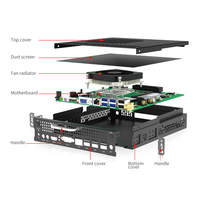 I3 I5 I7 Fabricante Mini Pocket PC OPS Dual Cores para Windows Android Media Player Digital Signage Office School Computer