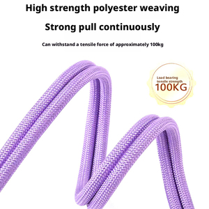 Professional Pet Training Walking Solution Premium Bungee Nylon <strong>Dog</strong> <strong>Leash</strong> Durable Nylon Material for <strong>Long</strong> Term Use - Product Image 4