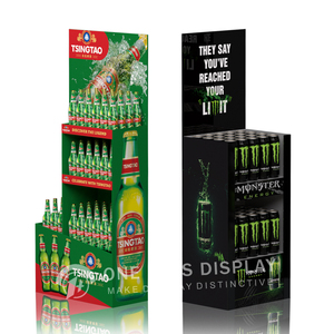 Custom Monster Energy Drink Cardboard <strong>Display</strong> Stand <strong>Display</strong> Rack Liquor Pop <strong>Displays</strong> for Shop - Product Image 5
