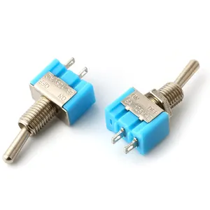 Schakelaar Toggle On-Off MTS-102 6A250V 3Pins 2 Positie Waterdichte Mini Tuimelschakelaars