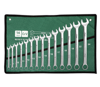 Workpro — clés à combinaison de voitures, 15 pièces, outils à main, Type allemand, finition en Satin