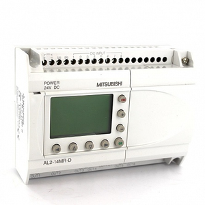 PLC AL2-14MR-A โมดูลลมแบบปรับมุมได้ พร้อม 8 ช่องอินพุต 6 ช่องรีเลย์เอาต์พุต สำหรับสื่อสารแบบน้ำ 100-240VAC รุ่น AL2-14MR-A และ AL2-14M - Product Image 1