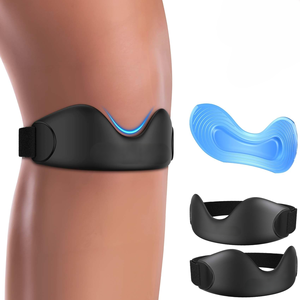 Nueva correa de rótula para aliviar el dolor de rodilla, soporte de rótula, alivio del dolor, correr, baloncesto, escalada, correa de rótula de rodilla de silicona - Product Image 2