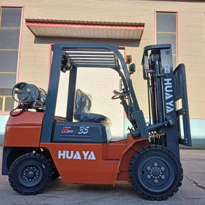 Empilhadeira Propano 3 Ton 3.5 Ton 4 Ton 5 Ton Lift Height 3m-7m Empilhadeira de gasolina totalmente hidráulica EPA Eur5 Standard - Product Image 1