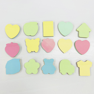 Özelleştirilmiş Kawaii yapışkan notlar güçlü yapıştırıcı ile özel renk ve şekil süt-ücretsiz çalışma çalışması için promosyon hediye setleri - Product Image 2