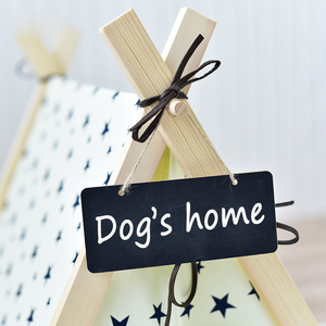 Tipi para mascotas casa cama plegable al aire libre perro gato tiendas perro tienda - Product Image 4
