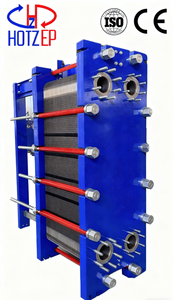 Scambiatore di Calore a Piastre Hotz Certificato CE/ISO9001, Design Compatto in Acciaio Inox 304/316/Titanio, Raffreddamento e Riscaldamento Liquidi - Product Image 2