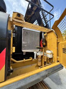Excavadora de cadenas usada Caterpillar CAT 329D2, amarilla, equipo de construcción motorizado, excavadora con cazo de excavación - Product Image 6