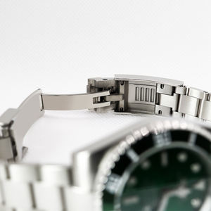 Vente flash 2026 Montre mécanique en acier inoxydable 904L avec cadran de 40 mm et cristal saphir vert - Product Image 5