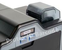 Imprimante haute définition Hidfargo HDP5000E Rtransger, impression recto simple, imprimante de cartes d'identité PVC 96600 pour cartes d'étudiant, impression de cartes NFC