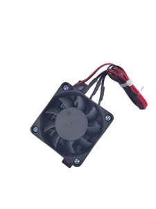 12V 24V Constant Temperature PTC Ceramic Air <b>Heater</b> With Cooling Fan 60×60mm Incubation Heating Plate Customizable Size - Product Image 2