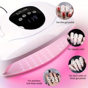 Lámpara UV para Uñas SUN X18 MAX, Doble, Profesional, Grande, para Salón de Manicura, Secador de Esmalte de Gel, Equipo de Secado y Curado - Product Image 6