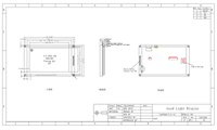 Pantalla HMI UART IPS de 5.0 Pulgadas (800x480) con Panel Táctil, Pantalla LCD IPS Personalizada con Interfaz UART