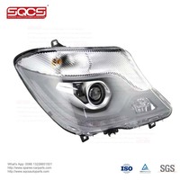 Lampe frontale à LED modifiée Lampe frontale halogène pour Mercedes-Benz Sprinter W906 2013 2006-2013 OE 9068202461