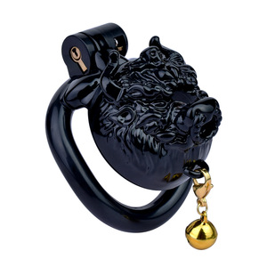 Cage à bite BDSM 4 tailles pour hommes adultes SM Sex Toys Bondage Gear Cages de chasteté - Product Image 2