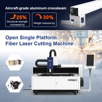 Haute qualité 3015 plaque unique 1.5kw/2kw/3kw/6kw CNC Machine de découpe laser à fibre pour tôle
