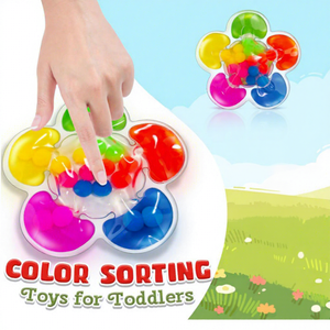 Juguetes Sensoriales para Niños Autistas - Alivio del Estrés, Calmantes, Silenciosos, para Clasificar por Color, de Vinilo Ecológico - Product Image 4
