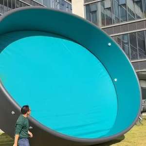 <span class=keywords><strong>สระ</strong></span>ว่ายน้ำเป่าลมสำหรับผู้ใหญ่แบบพกพา >0.88 มม. ผลิตจาก PVC เทคโนโลยีดรอปสติทช์ รูปทรงสี่เหลี่ยม/วงกลม/วงรี ปรับแต่งได้ - Product Image 1